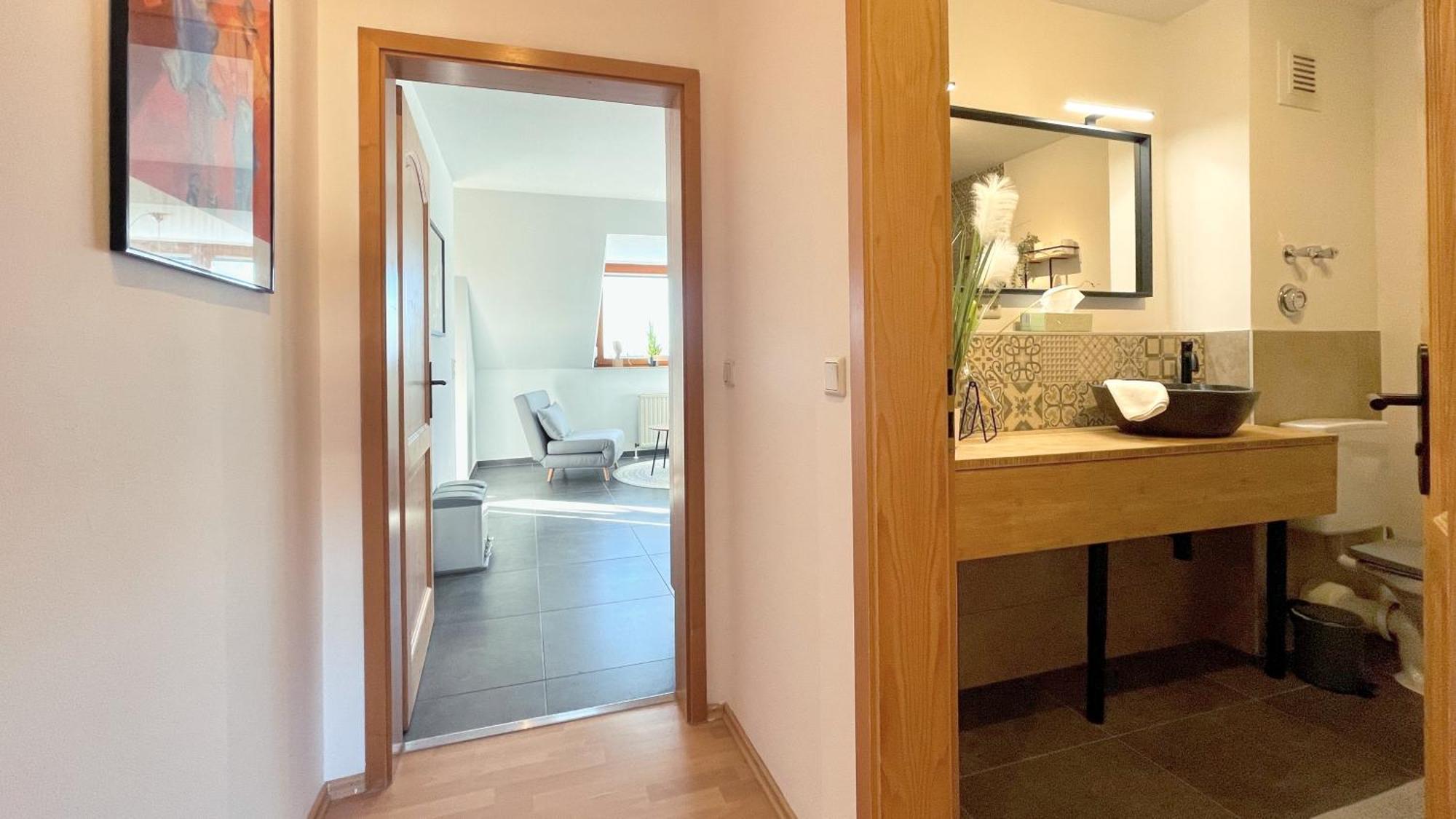 Lofty Luna, Dein Feinzeit Apartment Bamberg Bagian luar foto
