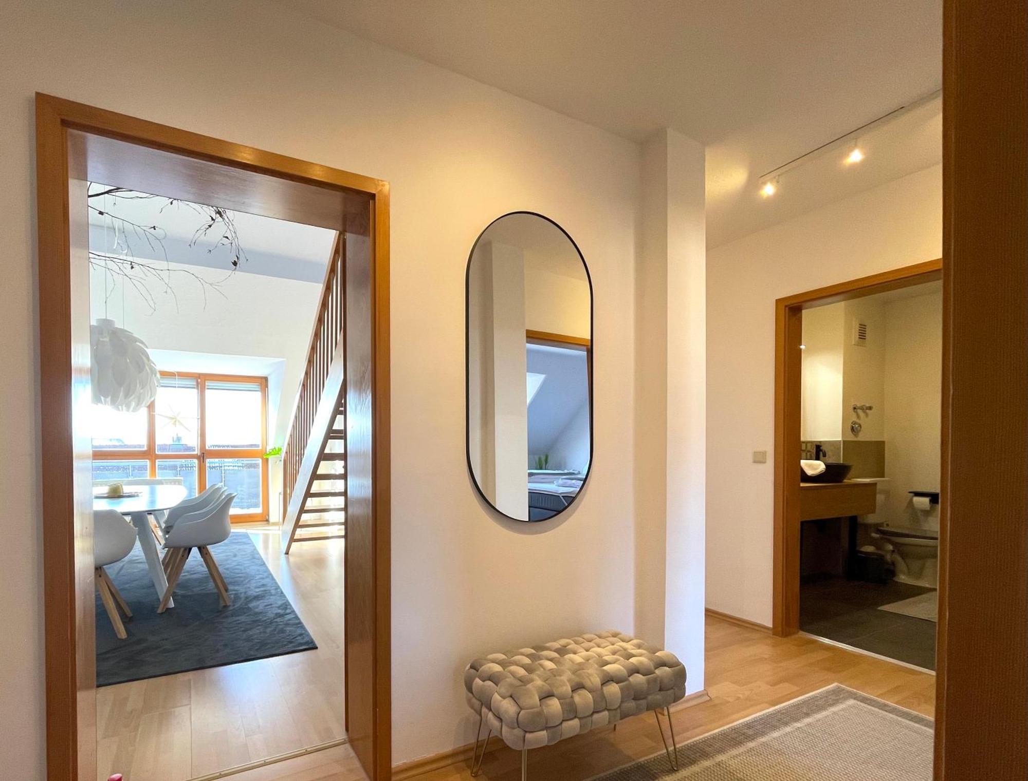 Lofty Luna, Dein Feinzeit Apartment Bamberg Bagian luar foto