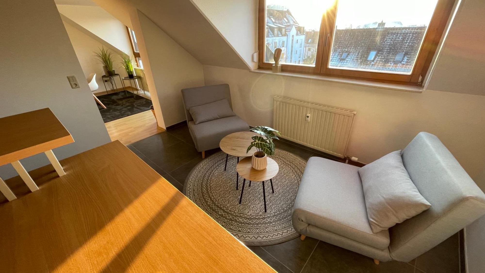 Lofty Luna, Dein Feinzeit Apartment Bamberg Bagian luar foto